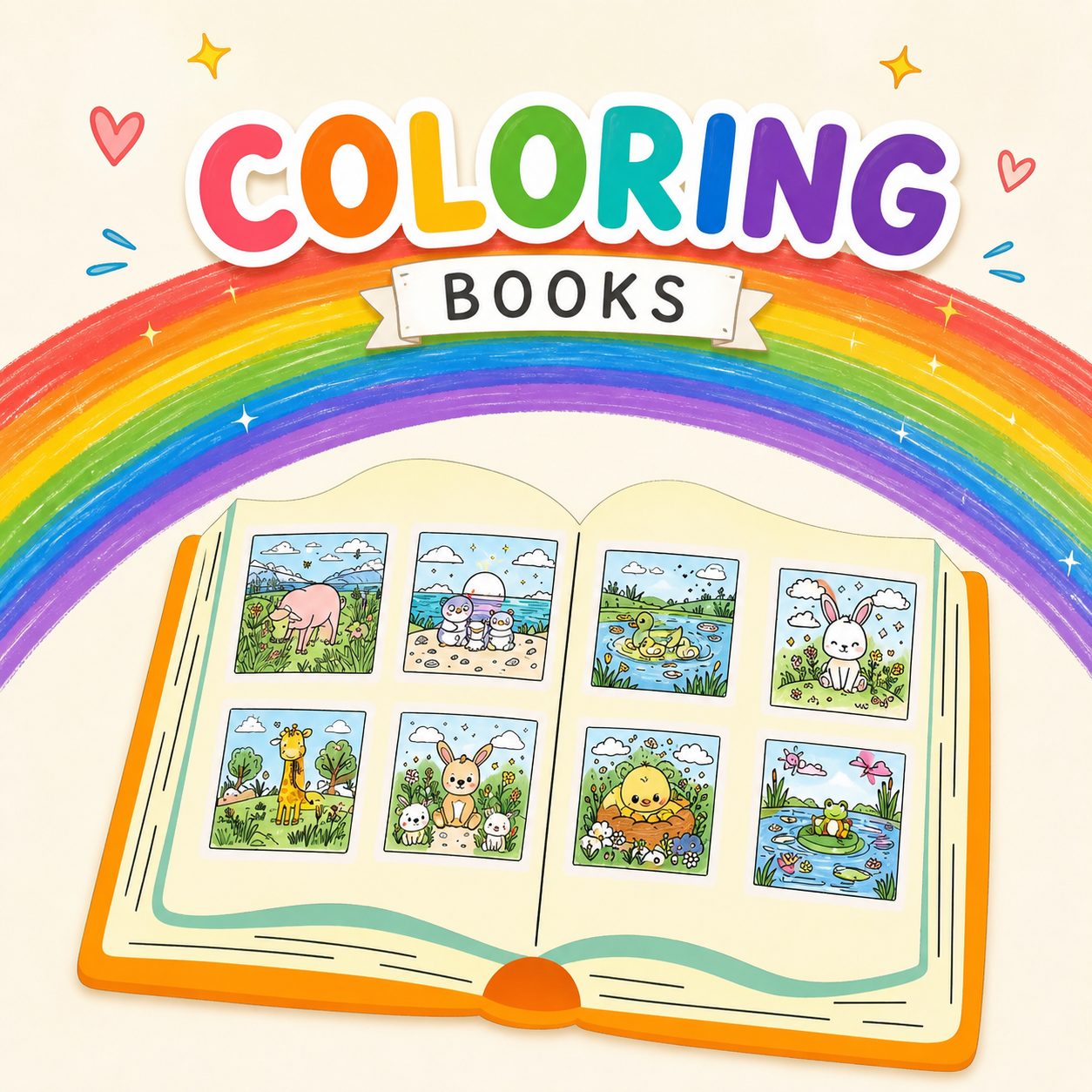 Coloring books for kids